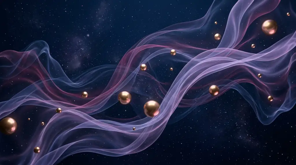 Abstrakt kosmisk støv